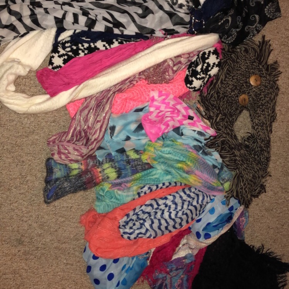 Lot of Scarves